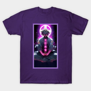 Anime Hero Power Meditation | Quality Anime Artwork | Anime Power Energy Meditation |  Manga Anime Art T-Shirt